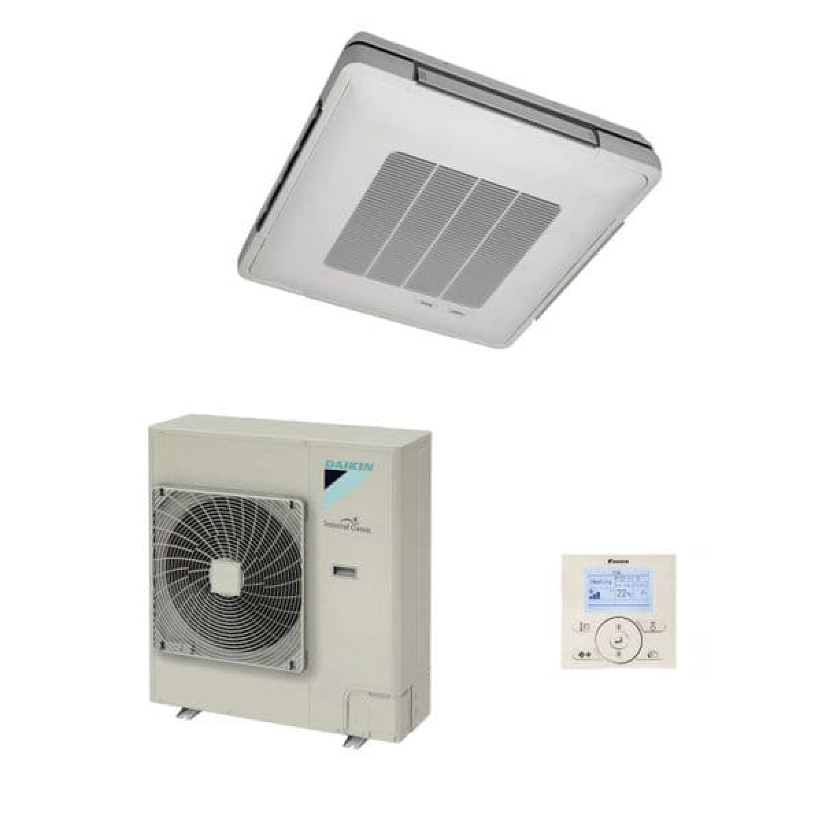 Šilumos siurblys DAIKIN SPLIT INVERTER kasetinis-palubinis SkyAir FUA125A-RZAG125NY1 Šildymo galia 13,5 kW, Šaldymo 12,1 kW Freonas R32 oro kondicionierius Šilumos siurblys DAIKIN SPLIT INVERTER kasetinis-palubinis SkyAir FUA125A-RZAG125NY1 Šildymo galia 13,5 kW, Šaldymo 12,1 kW Freonas R32 oro kondicionierius